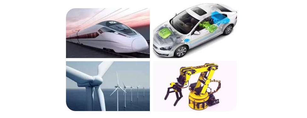 高鐵、新能源汽車、風(fēng)力發(fā)電、機(jī)器人、5G基站用IGBT模塊 