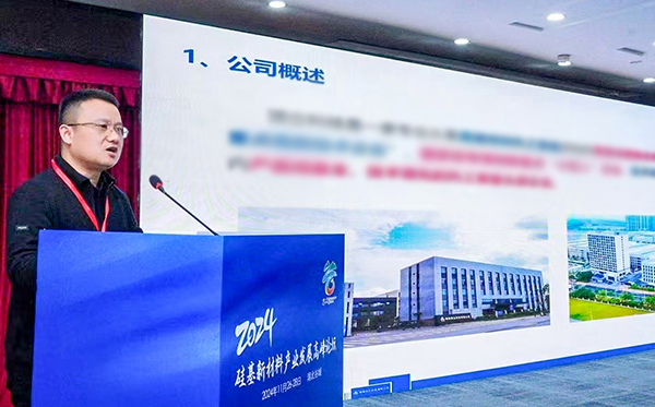 頂立科技參加硅基新材料高峰論壇，分享高純石英制備熱工裝備最新技術(shù)